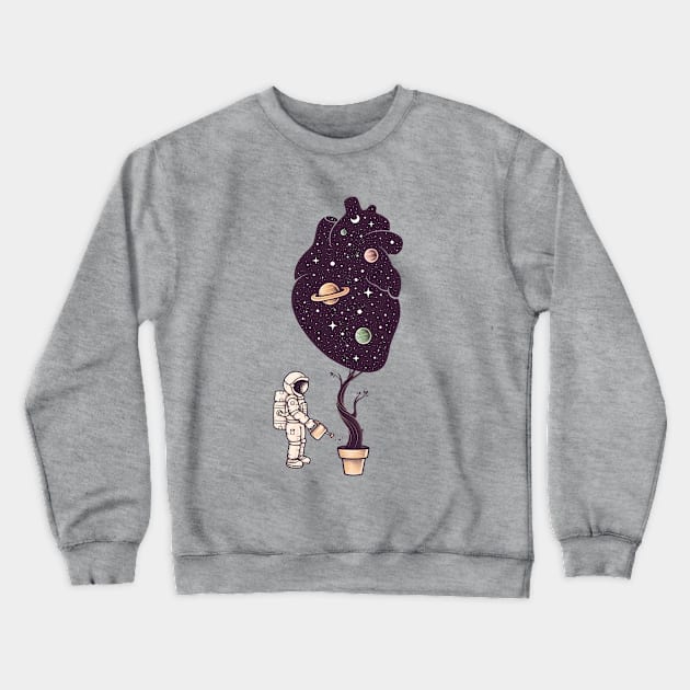 Nourish your soul Crewneck Sweatshirt by enkeldika2